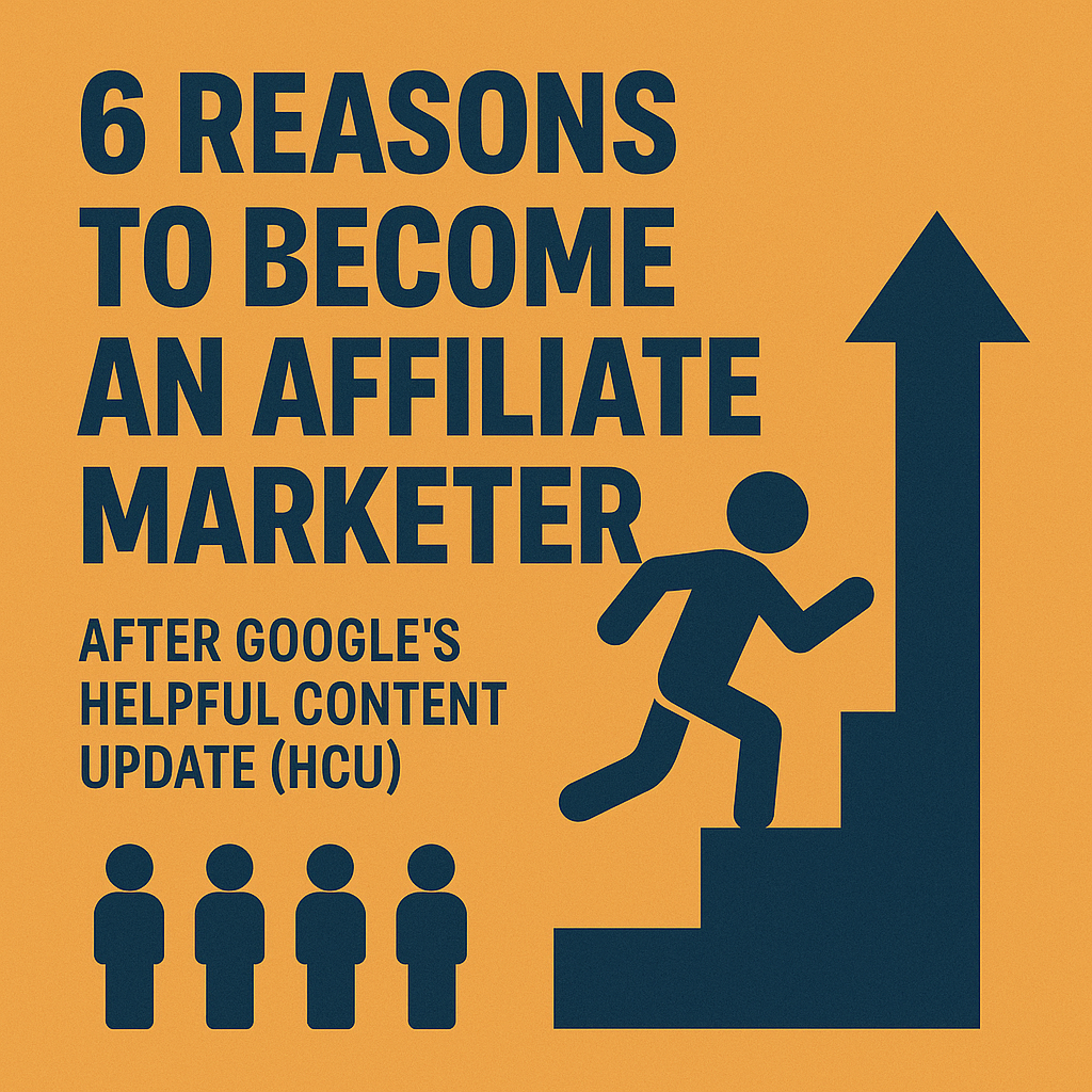 6 reasons to become an affiliate marketer after HCU
